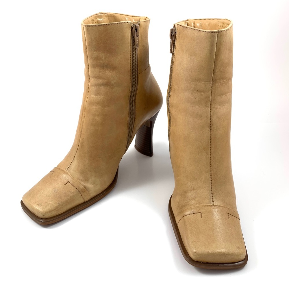 ❌SOLD❌90’s ALDO Brazilian leather square toe boots - Picture 11 of 12